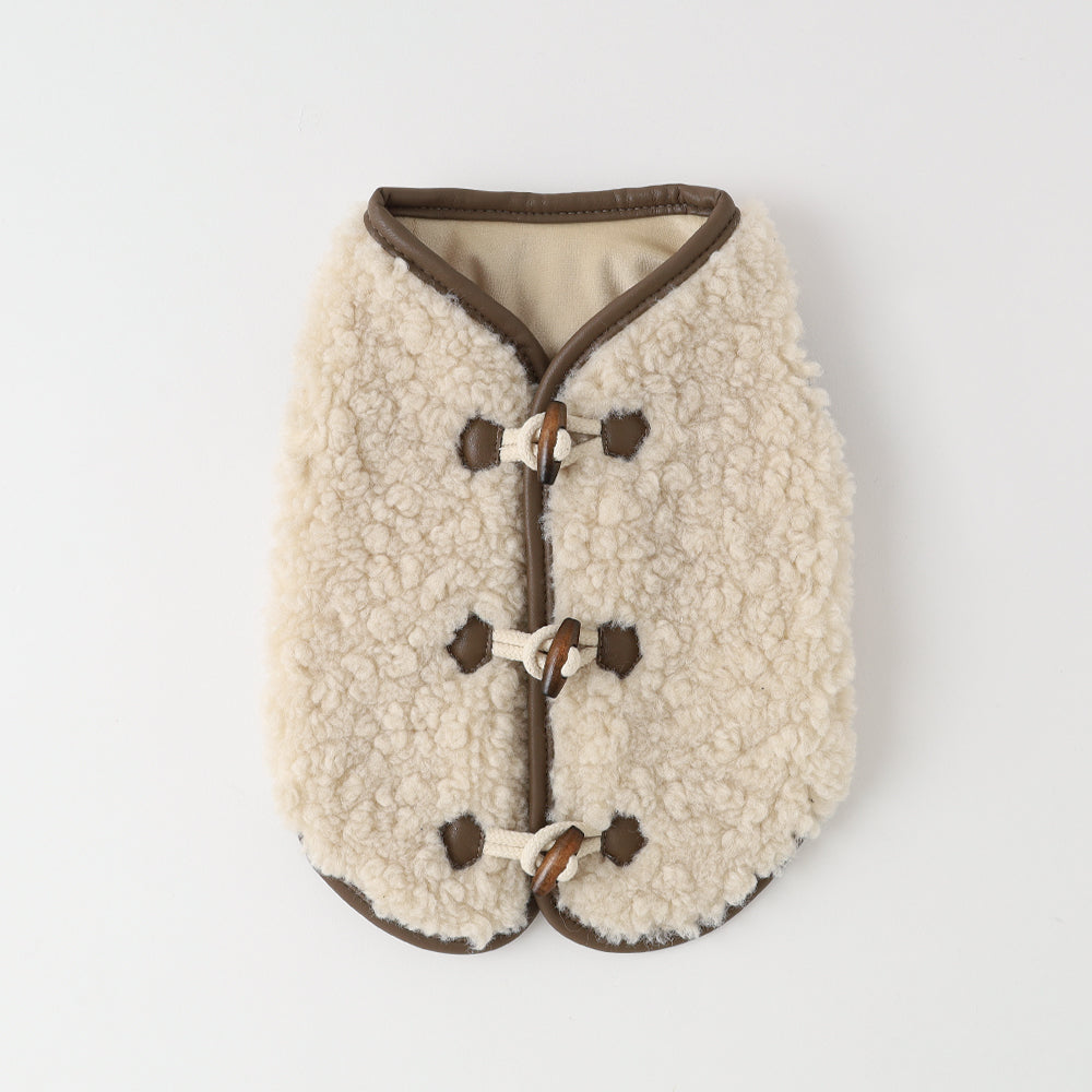Boa toggle button vest