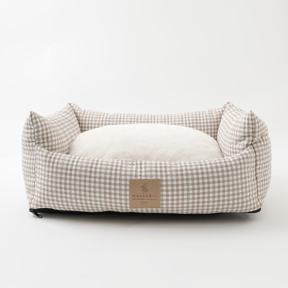 ギンガムチェッククッションベッド