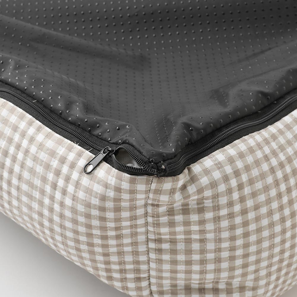 ギンガムチェッククッションベッド