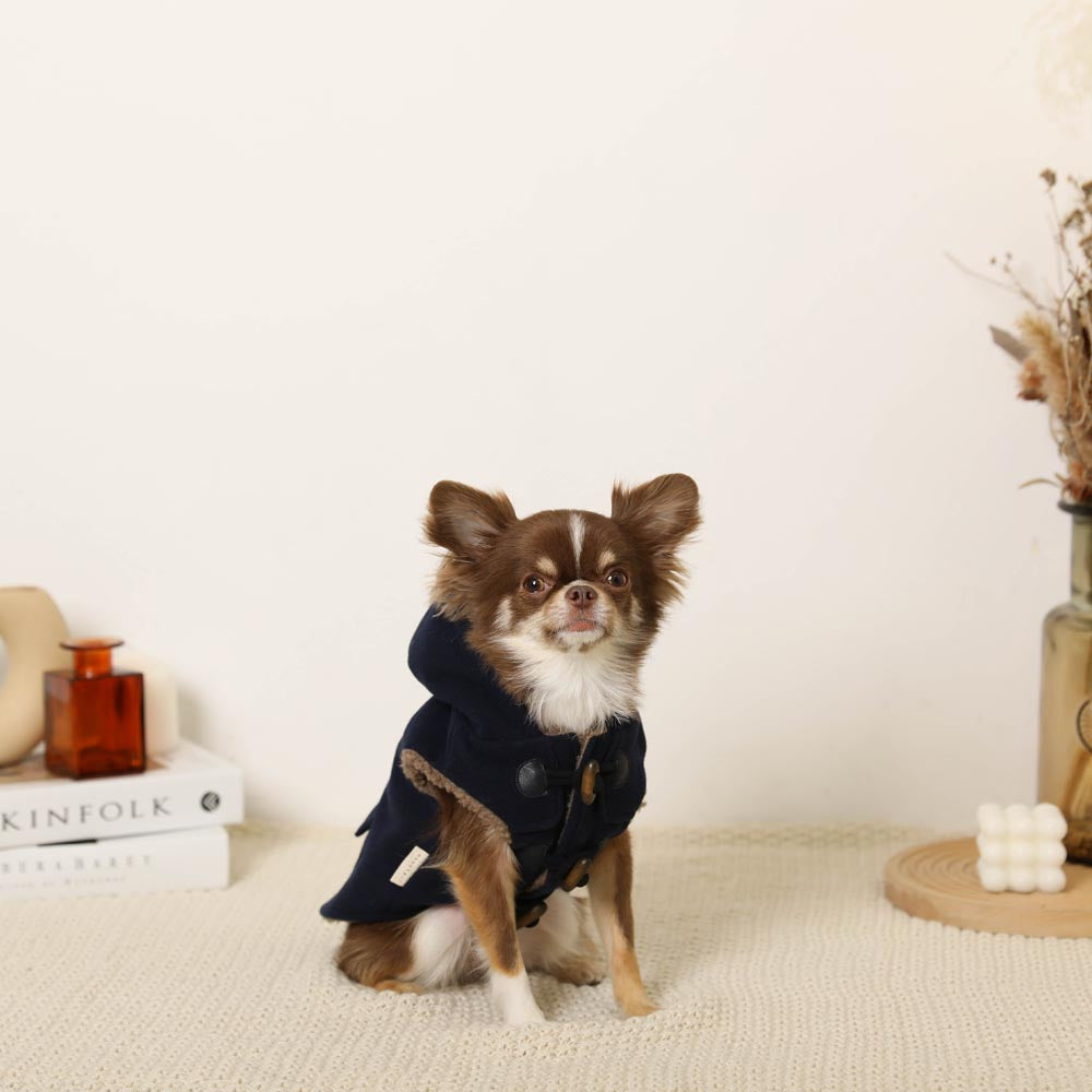 Duffel hood lining boa vest