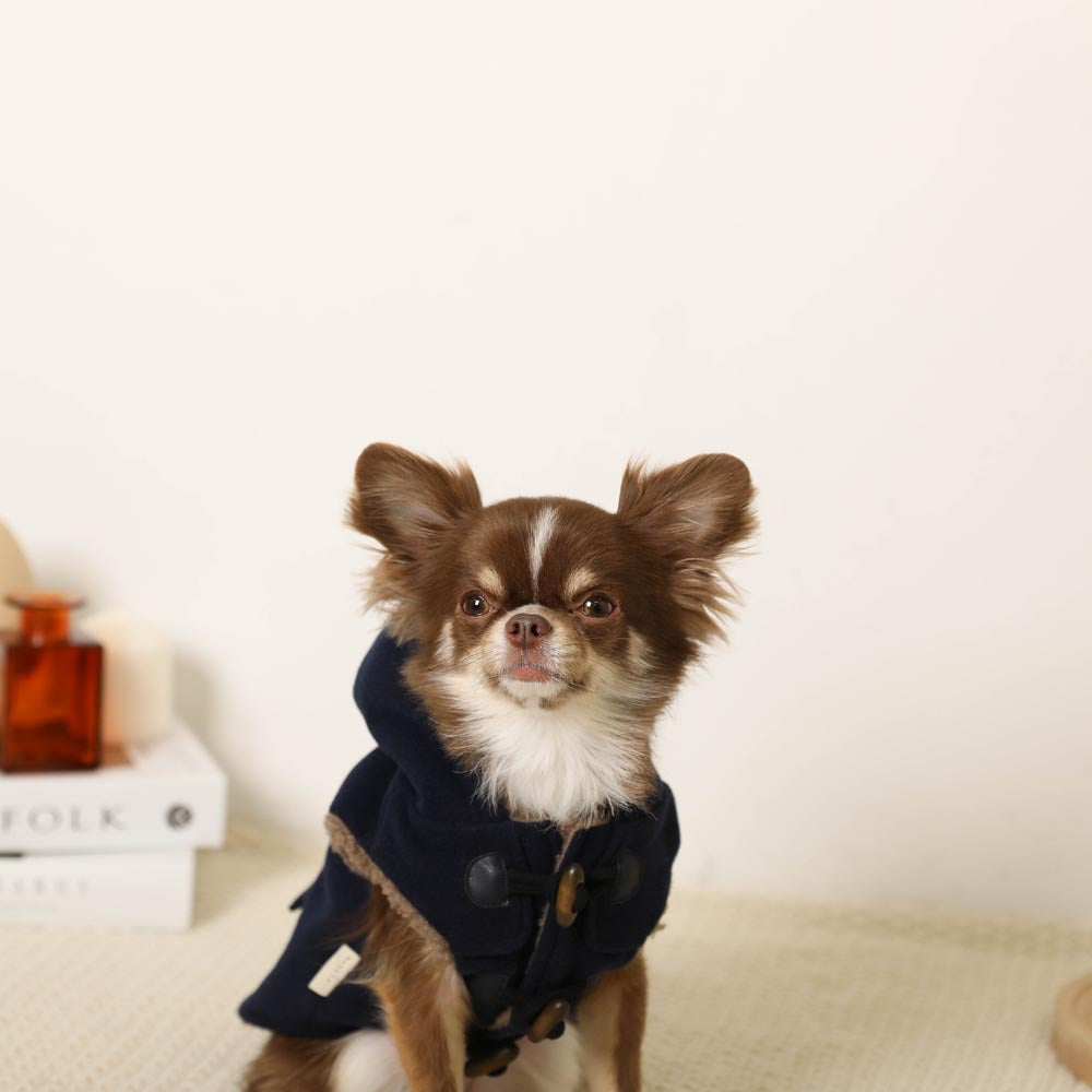 Duffel hood lining boa vest