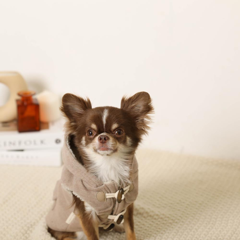 Duffel hood lining boa vest