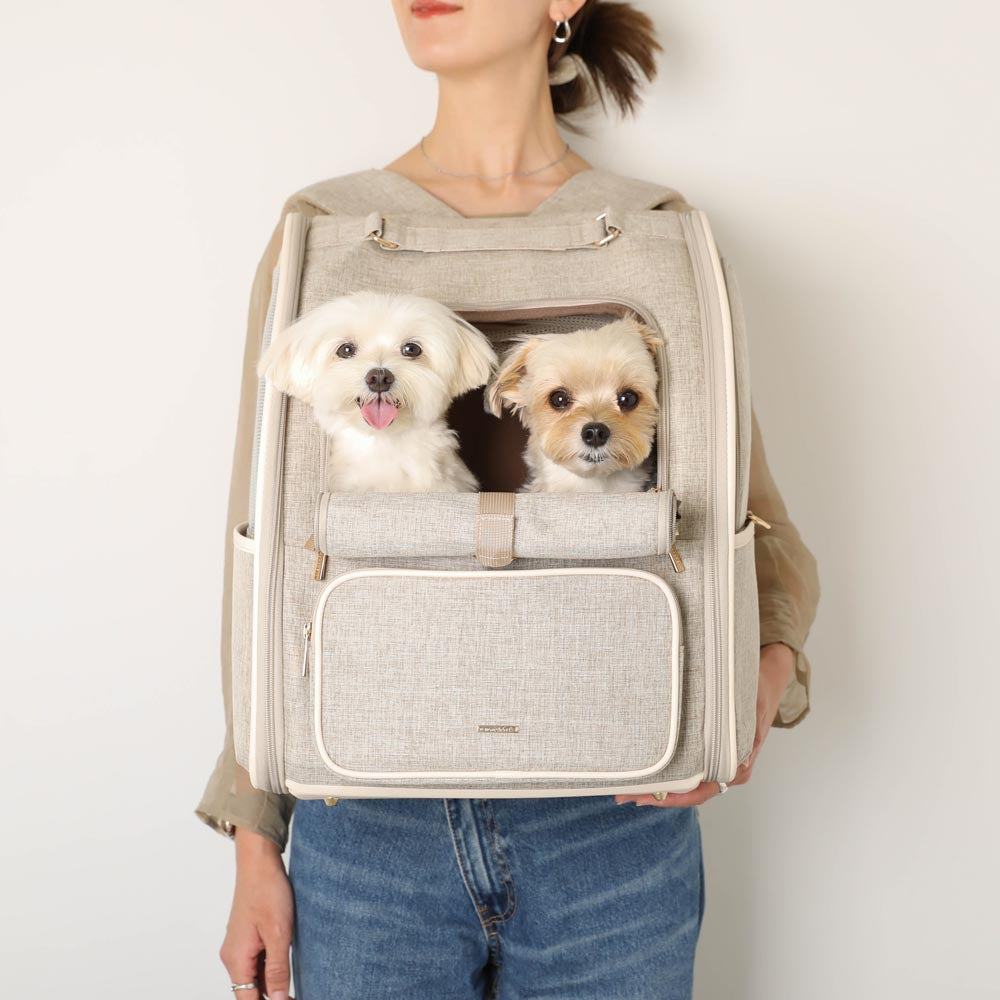 拡張パイピングリュックキャリー