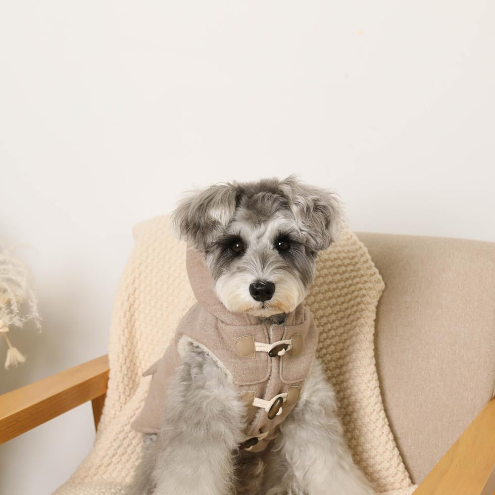 Duffel hood lining boa vest