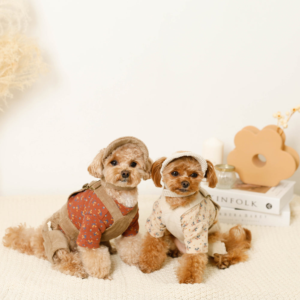 コーデュロイオーバーオール