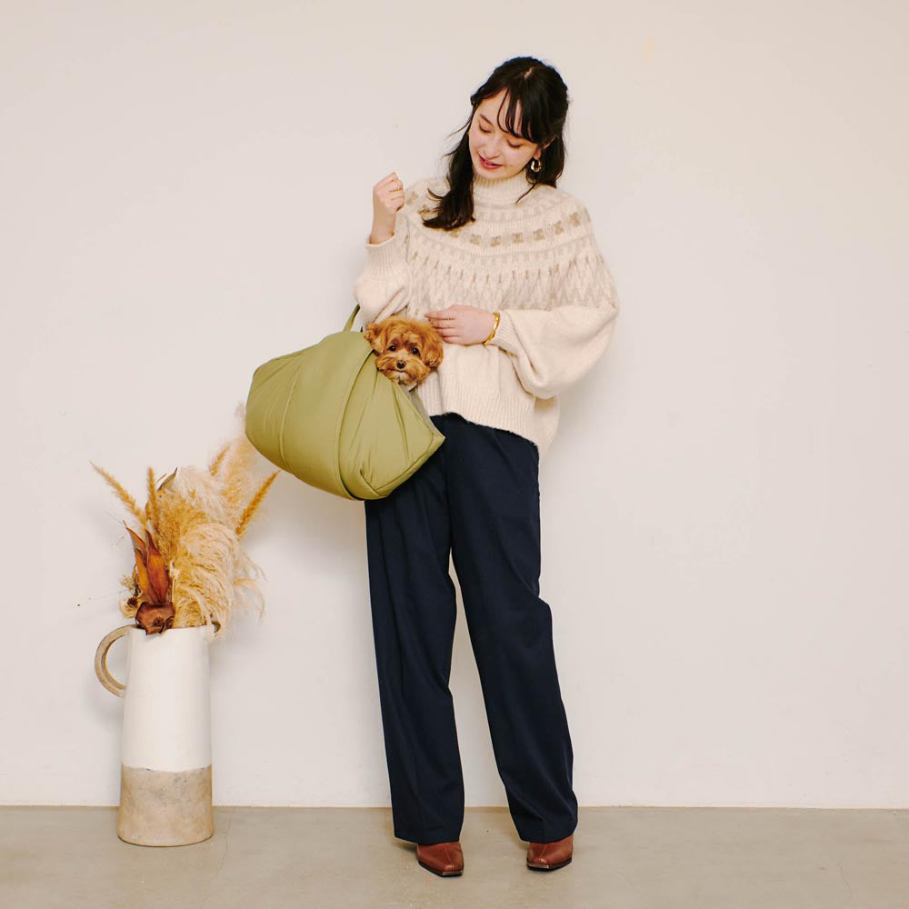 2wayハンモック型メッシュ付きスリングバッグ