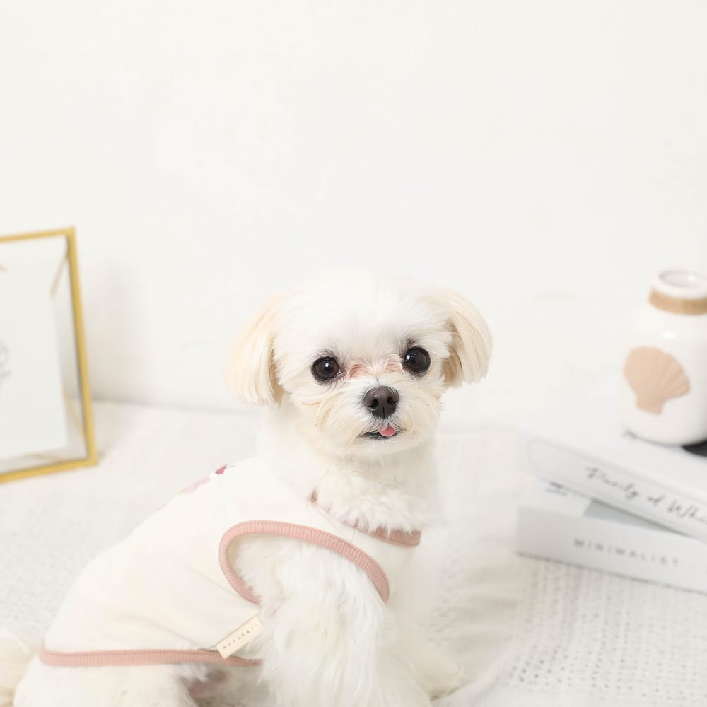 冷感アイスロゴプリントノースリーブトップス【保冷剤対応】