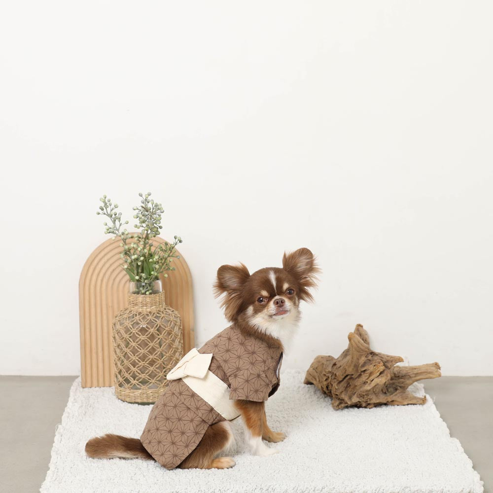 冷感防虫麻叶柄浴衣【保冷剂对应】