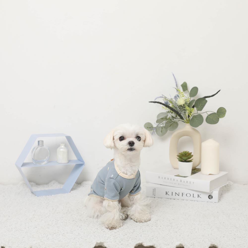 くるま柄バイカラートップス