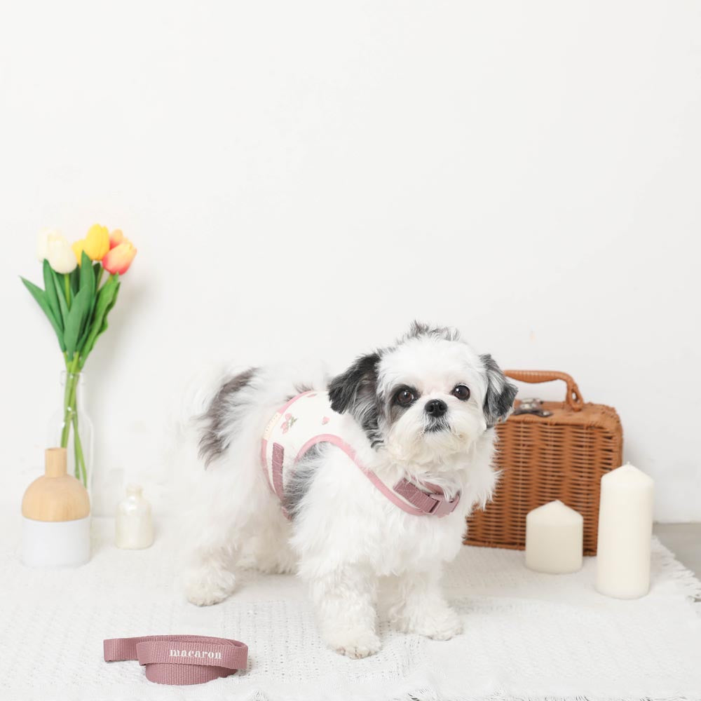 冷感草莓刺绣线束+导线设置【名入刺绣对应】【保冷剂对应】