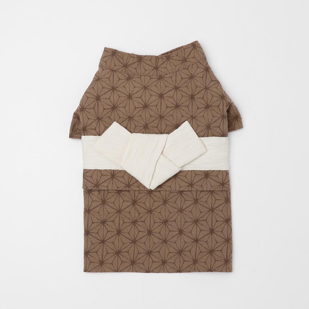 冷感防虫麻叶柄浴衣【保冷剂对应】