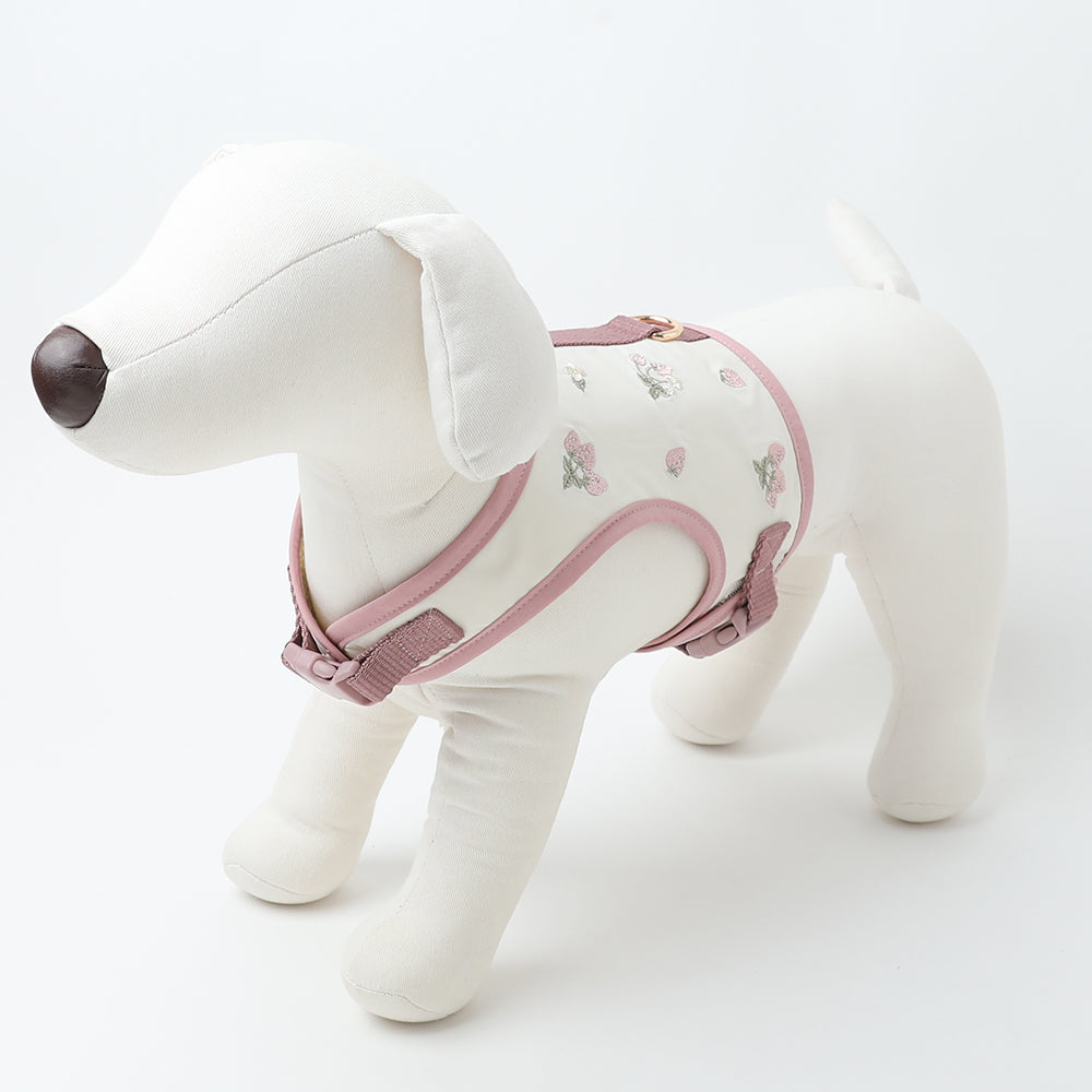 冷感草莓刺绣线束+导线设置【名入刺绣对应】【保冷剂对应】