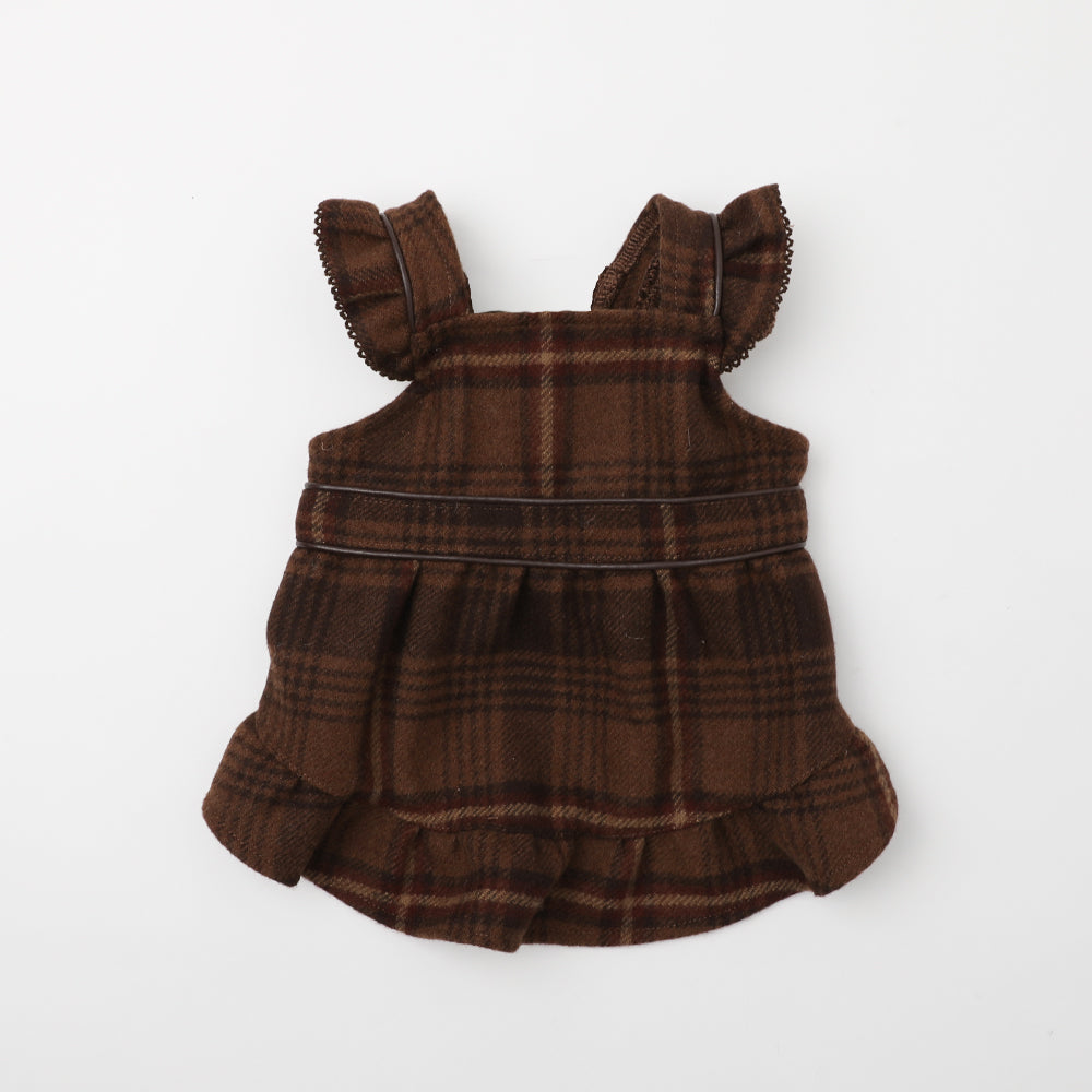 scotch check dress