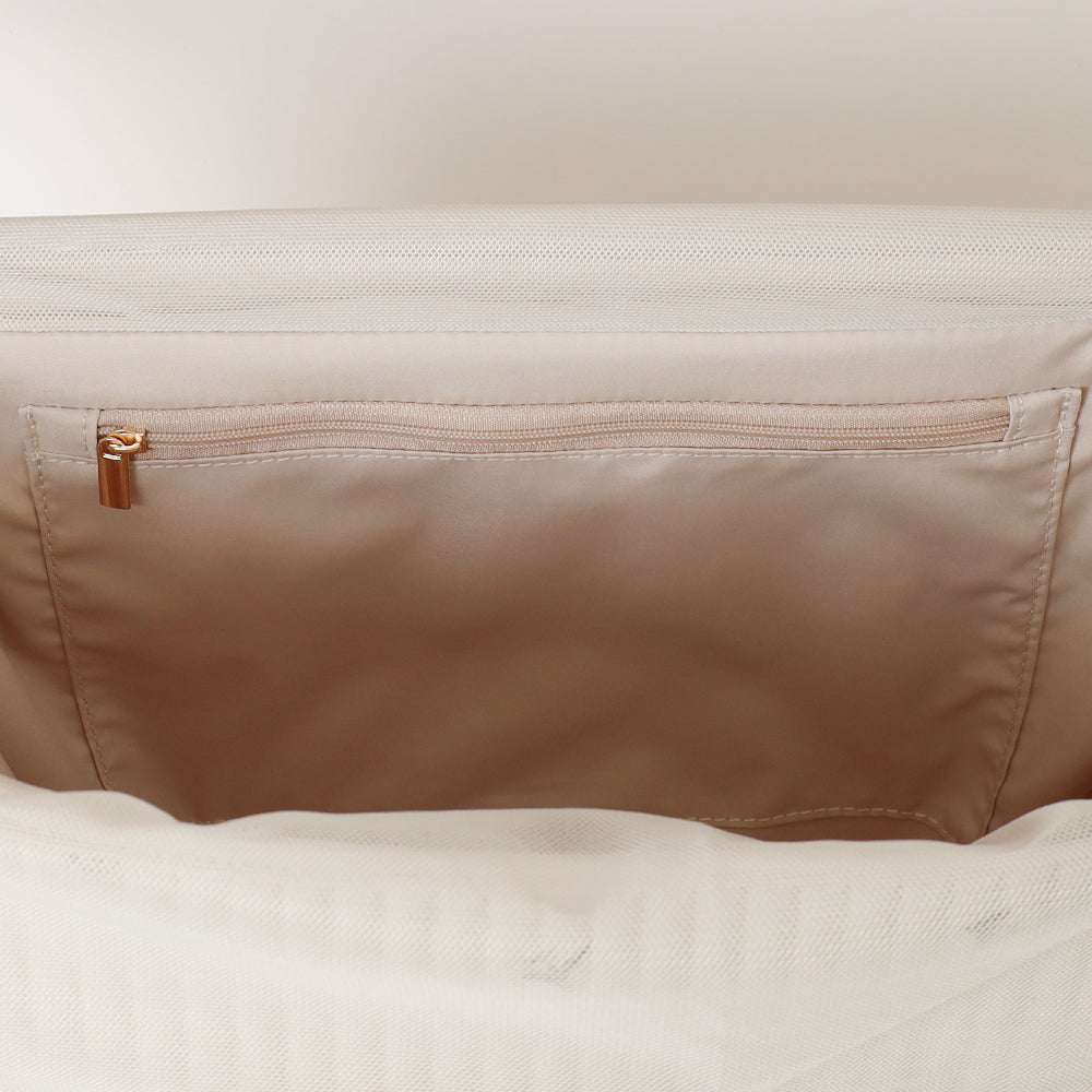 花柄刺繍キルティングラウンドスリング