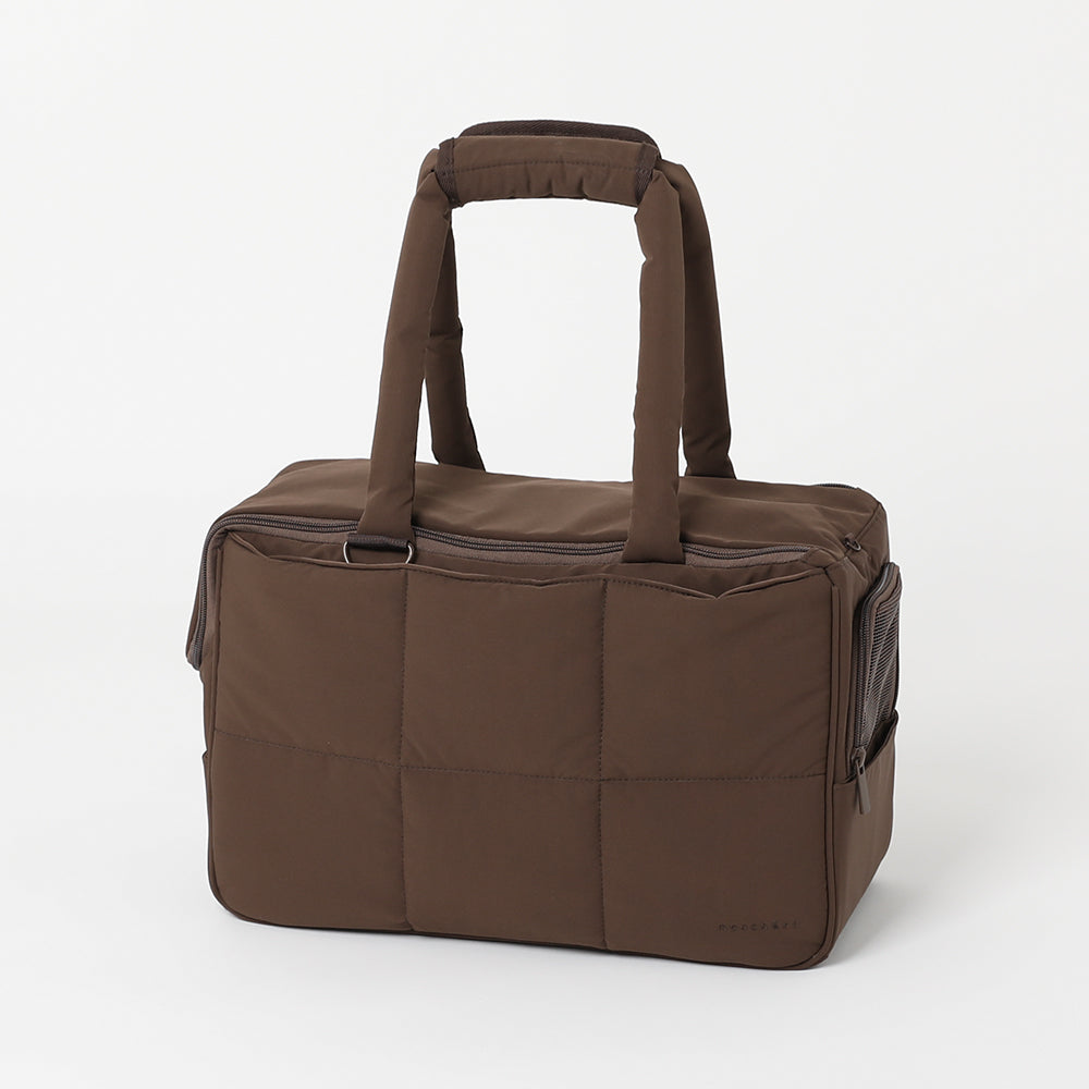 蓬松绗缝轻量防水宠物托特包【名纹刺绣对应】