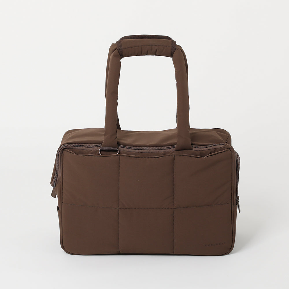 ふっくらキルティング軽量撥水ペットトートバッグ【名入れ刺繍対応】