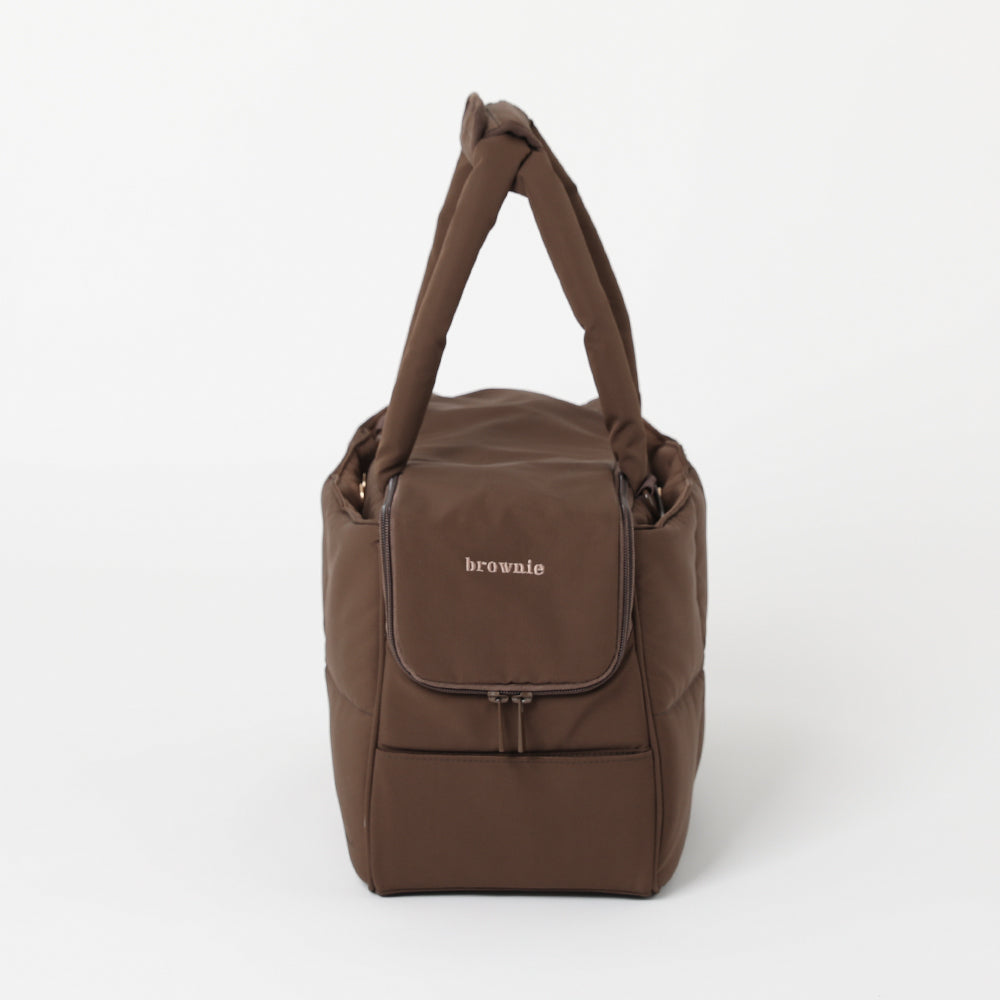 ふっくらキルティング軽量撥水ペットトートバッグ【名入れ刺繍対応】