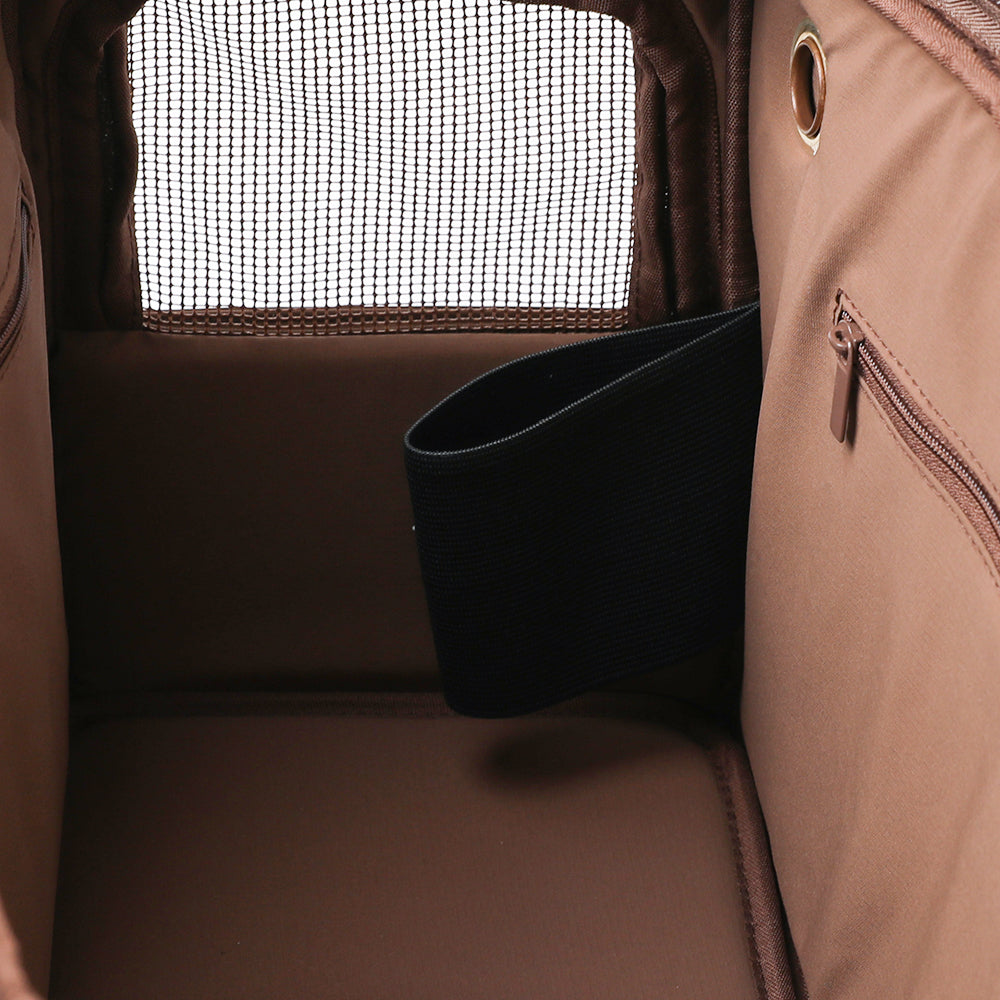 ふっくらキルティング軽量撥水ペットトートバッグ【名入れ刺繍対応】