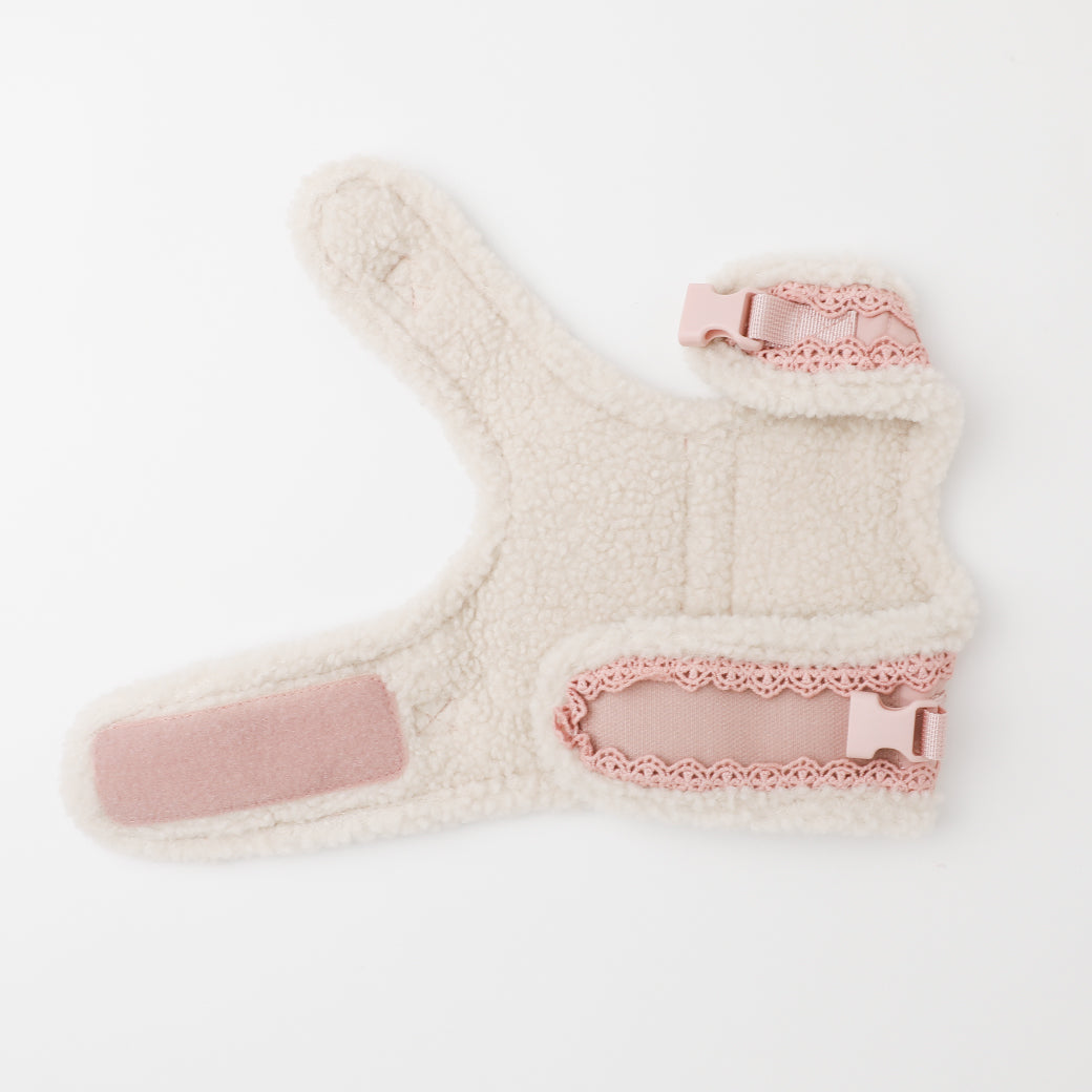 キルティングボアレースハーネス+リードSET【名入れ刺繍対応】