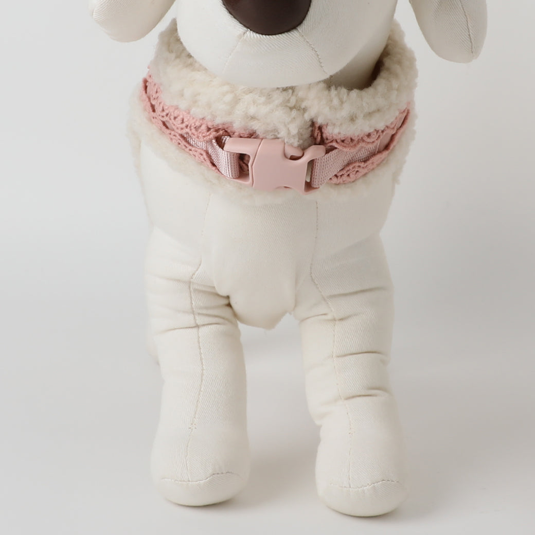 キルティングボアレースハーネス+リードSET【名入れ刺繍対応】