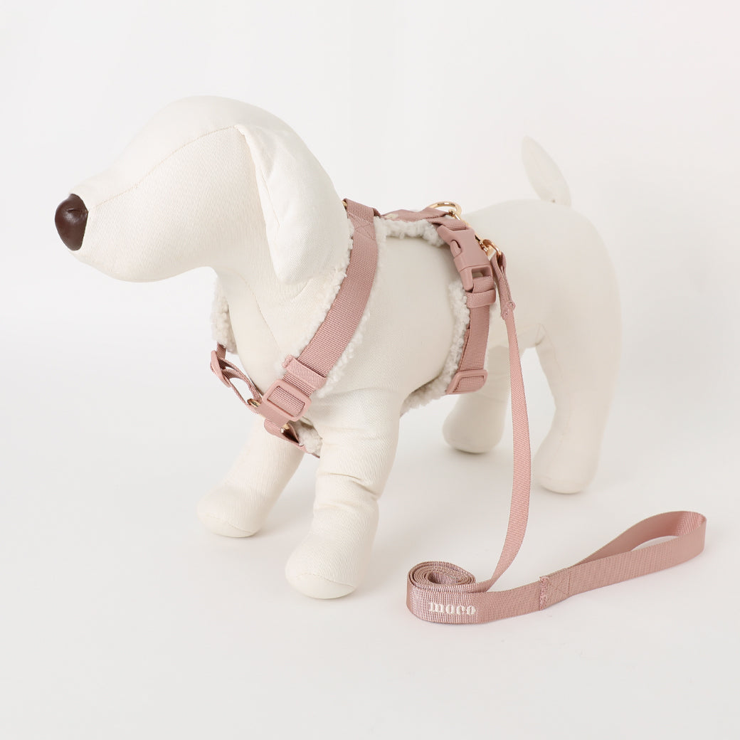 ボアハーネス+リードSET【名入れ刺繍対応】