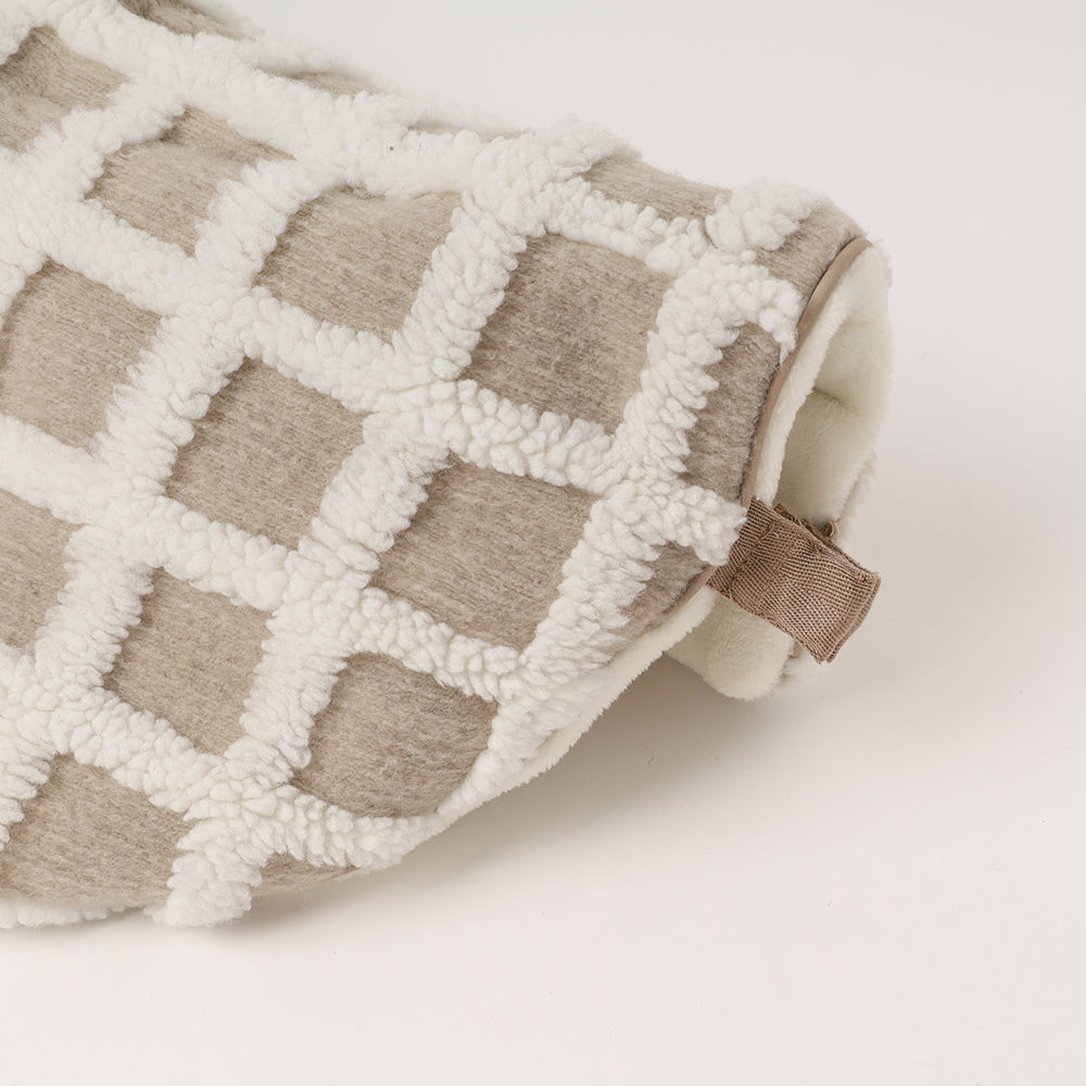 宠物推车格子下巴靠背垫盖