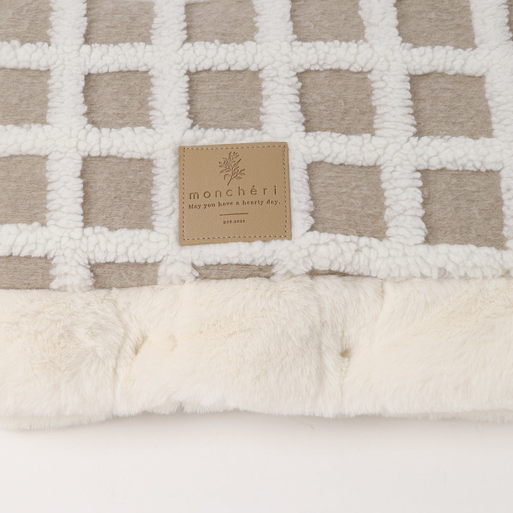 ペットカートチェックボアハンドマフ