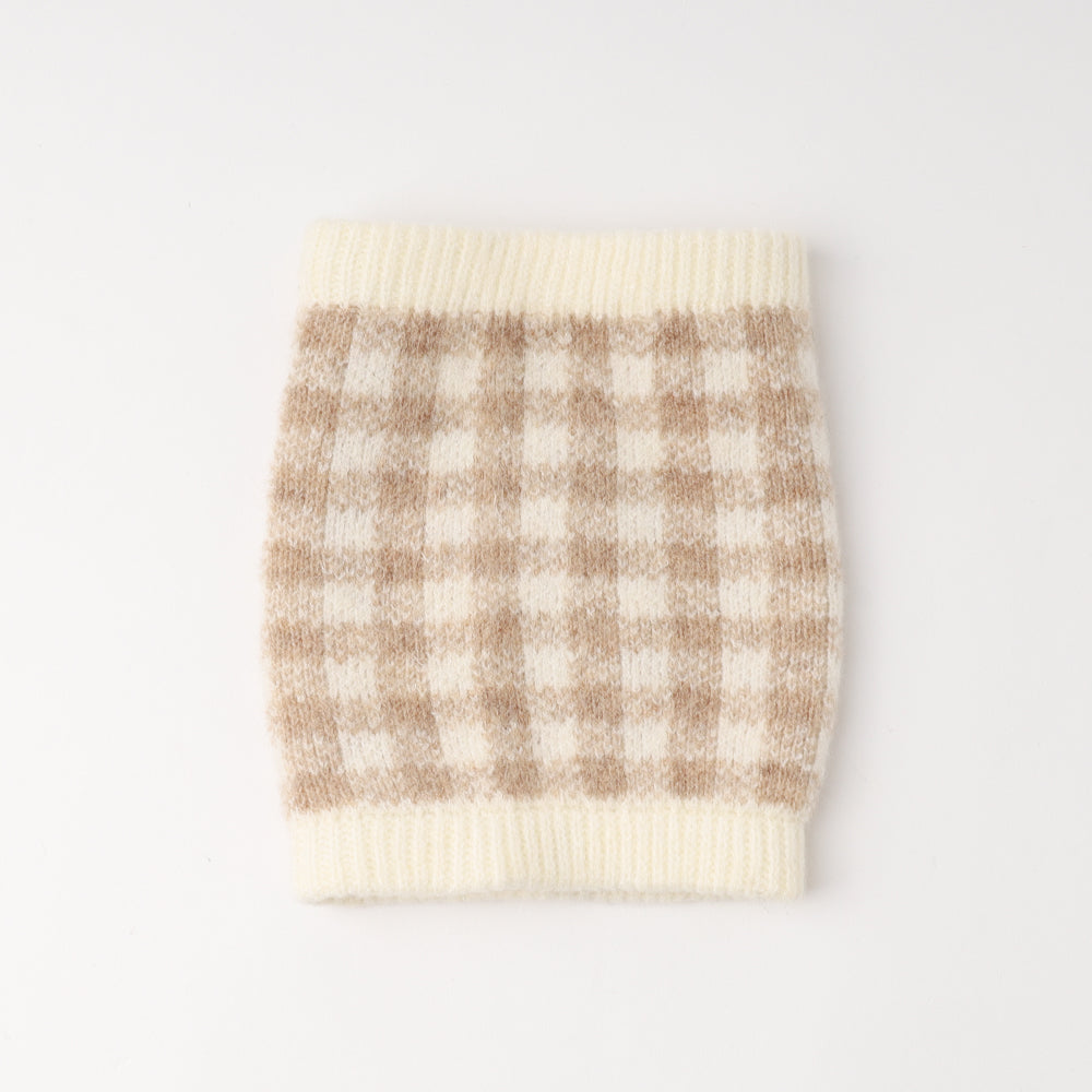 2way gingham check multi-warmer