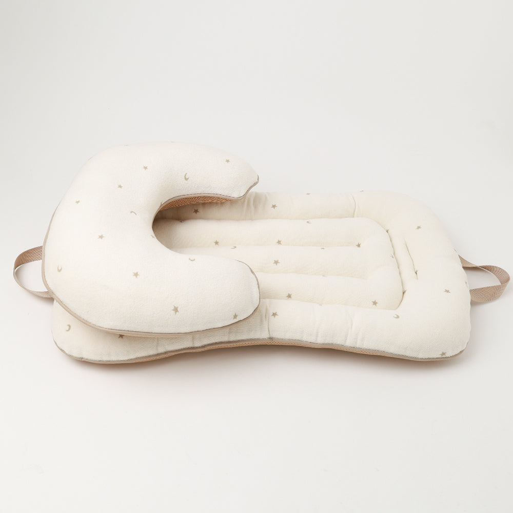 星星和月亮图案堆宠物车垫垫