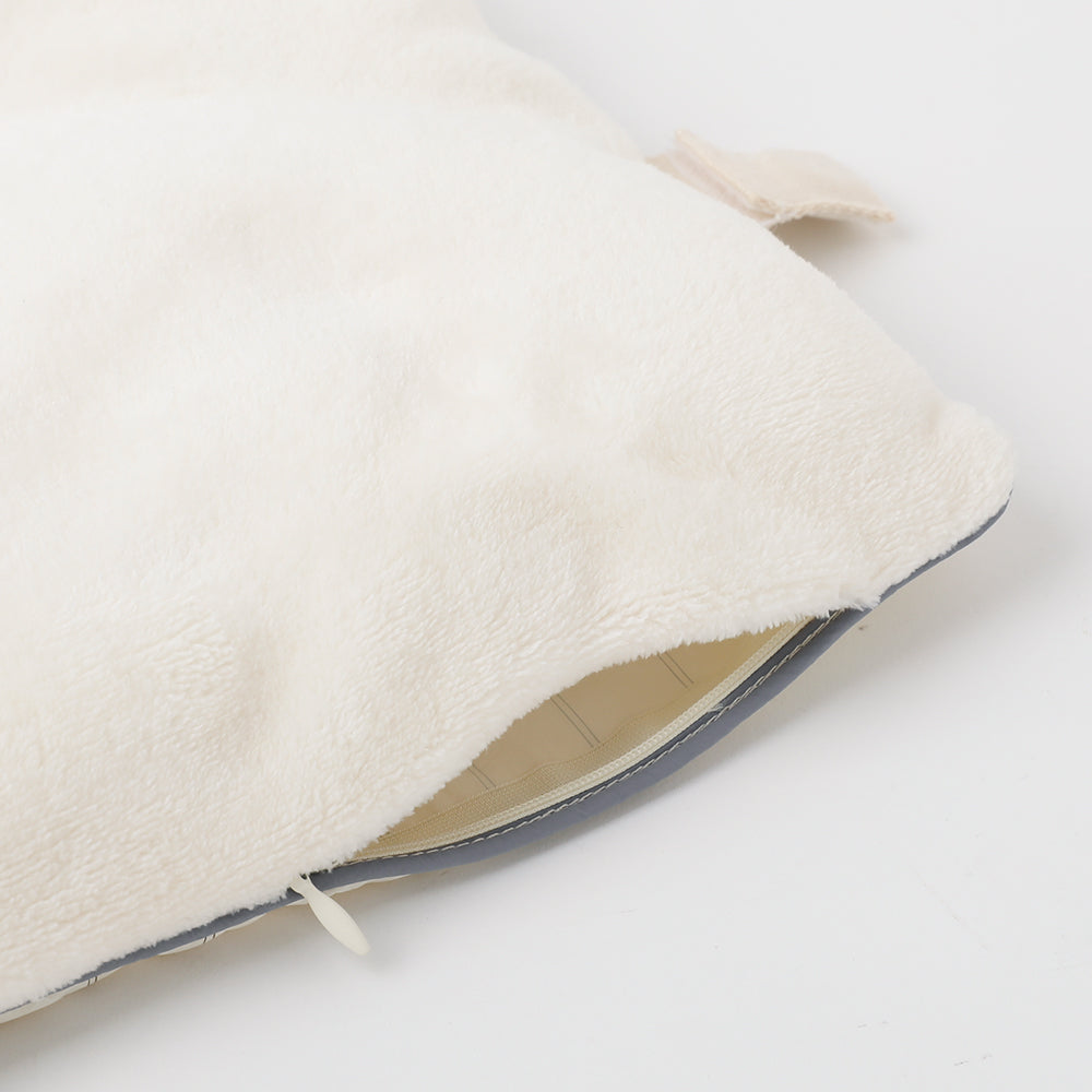 條紋絲帶口袋下巴墊套【單套】【適合名字刺繡】