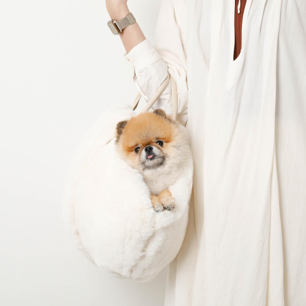 2wayハンモック型メッシュ付きファースリングバッグ