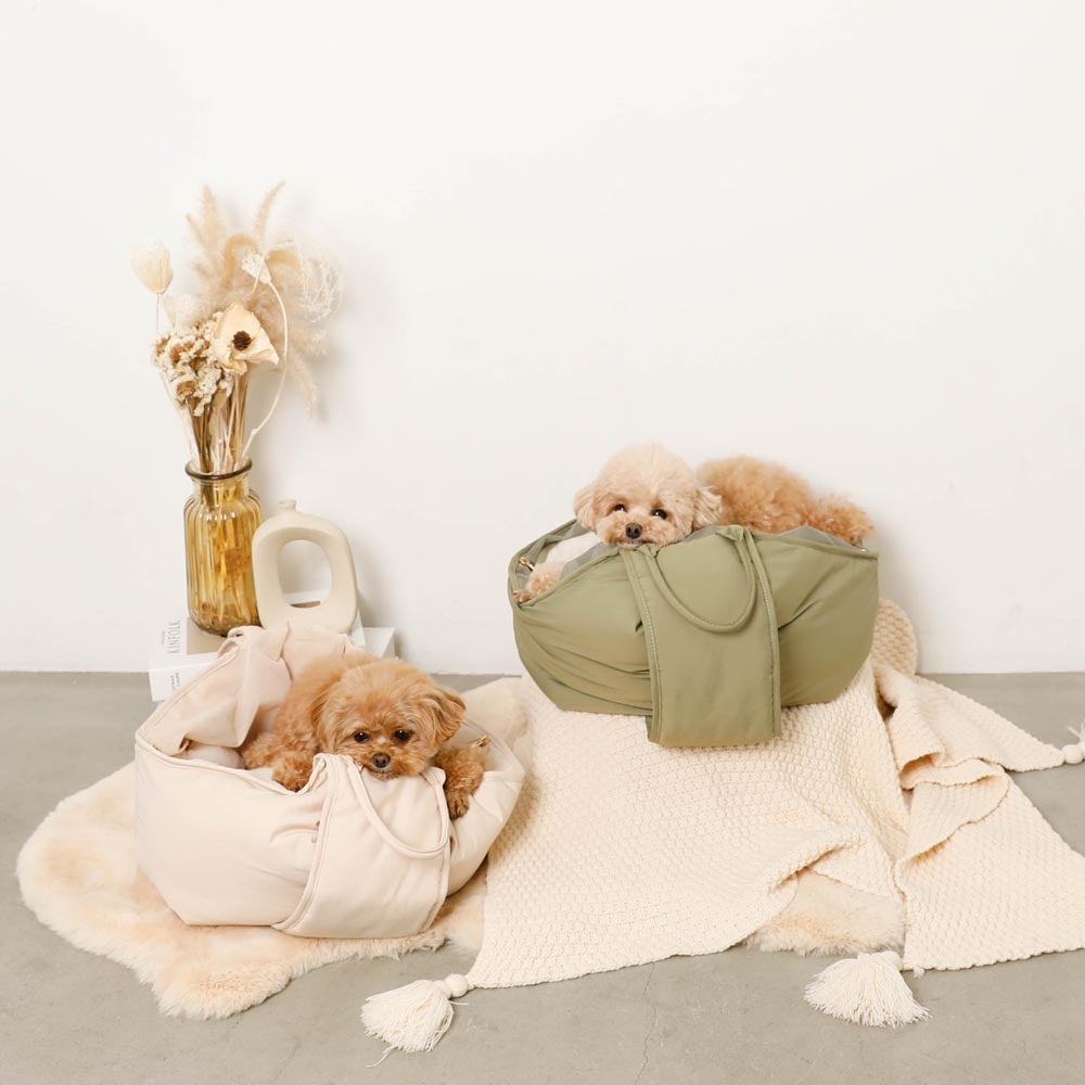 2wayハンモック型メッシュ付きスリングバッグ