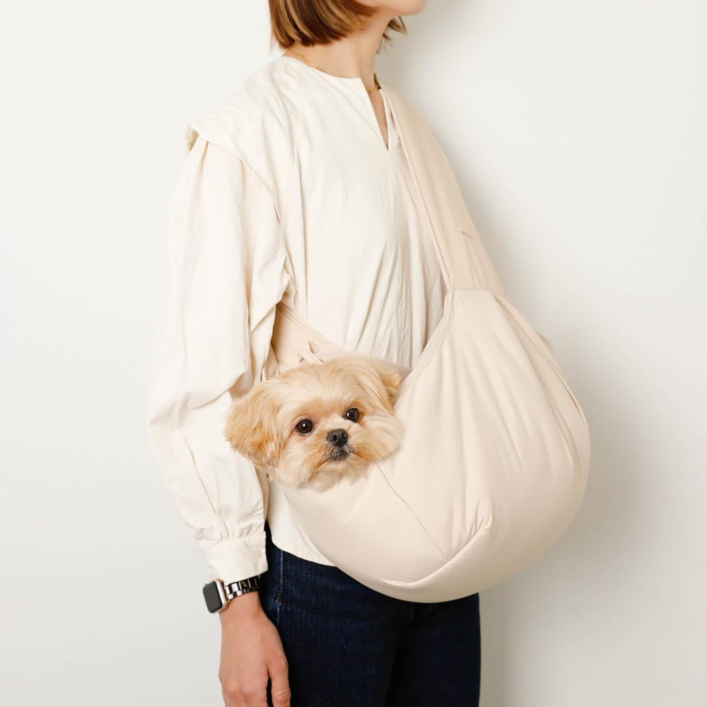 2wayハンモック型メッシュ付きスリングバッグ