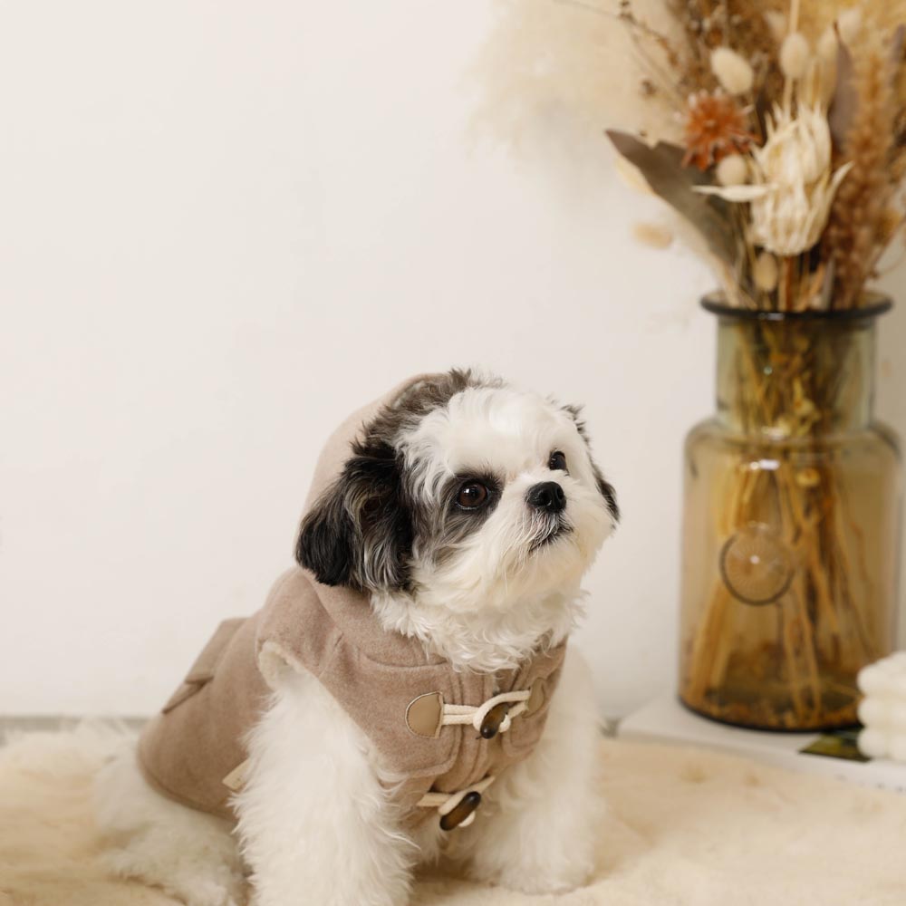 Duffel hood lining boa vest