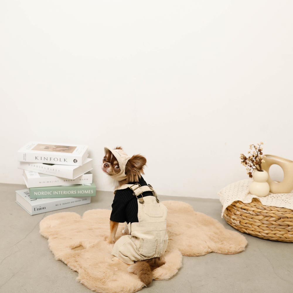 Simple high neck rib tops