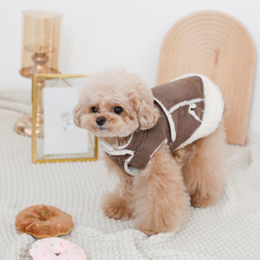 faux shearling jacket