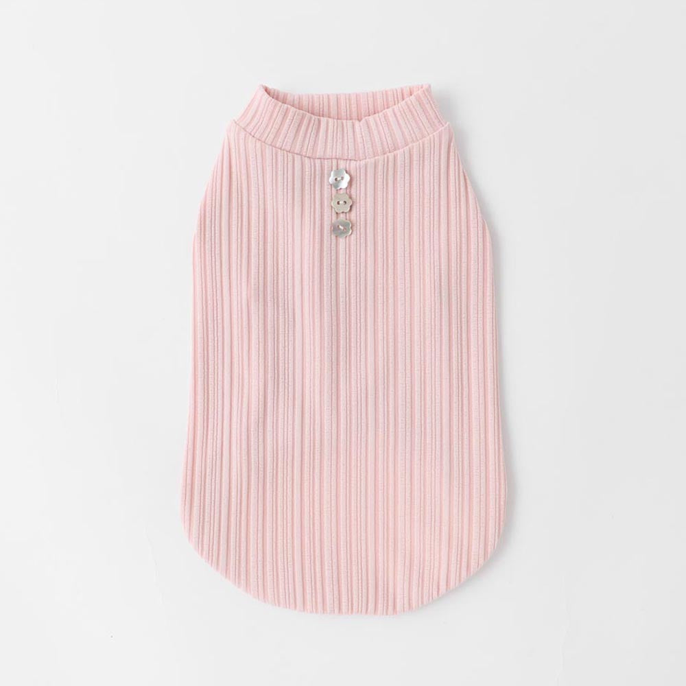 shell flower button tops
