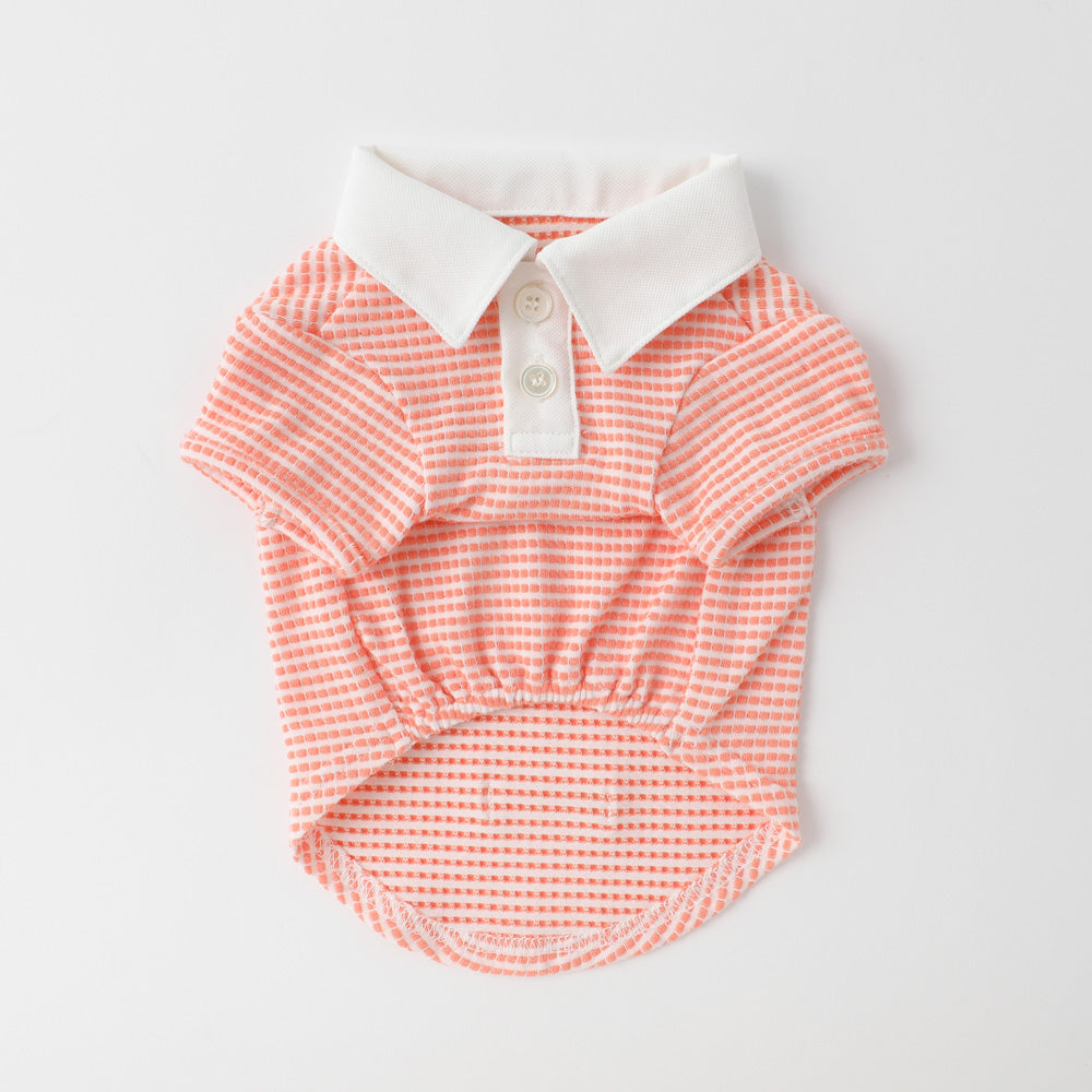 Cool touch color poko poko polo shirt