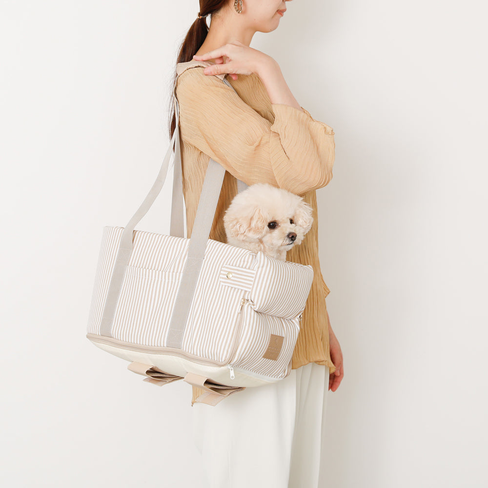 ストライプドライブセンターペットベッド