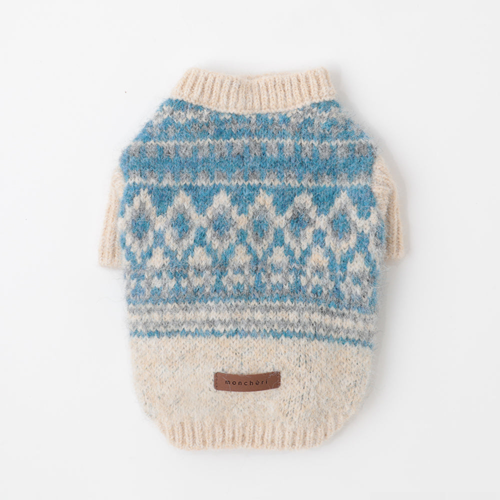 nordic pattern knit