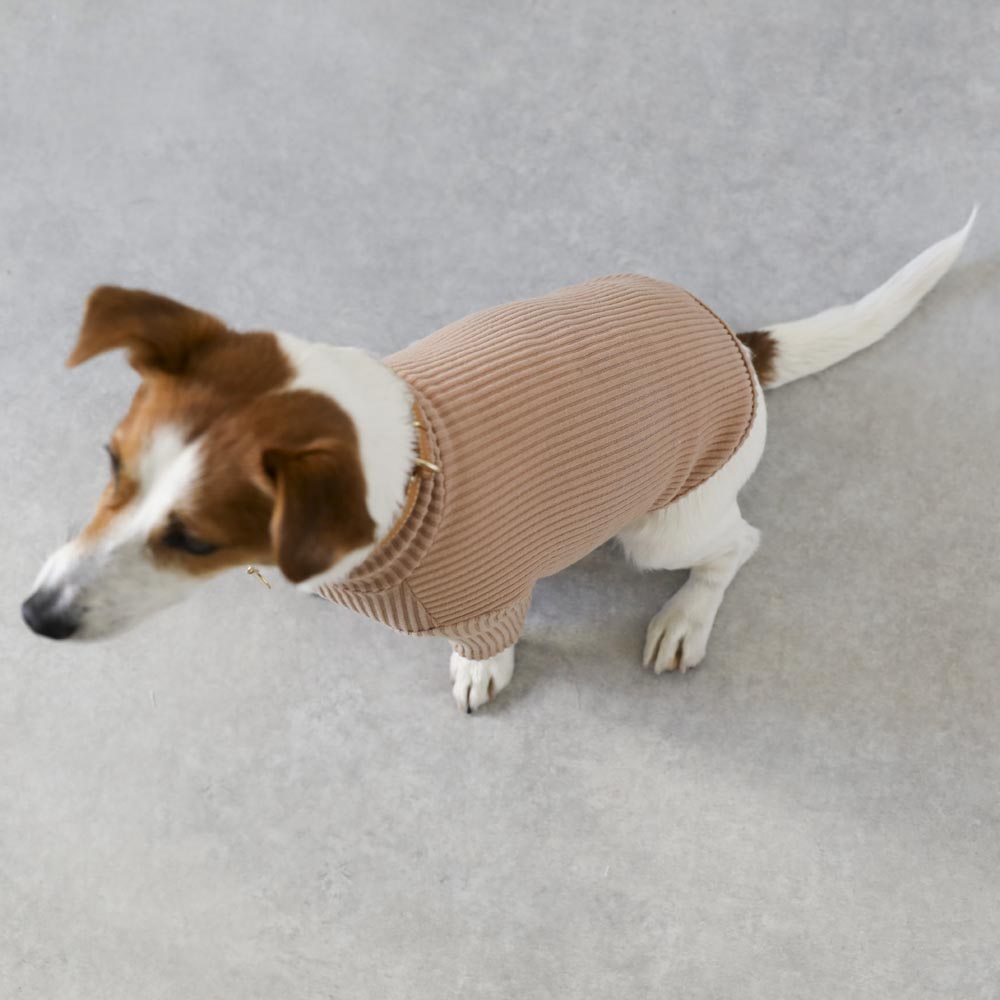 シンプルリブハイネックトップス