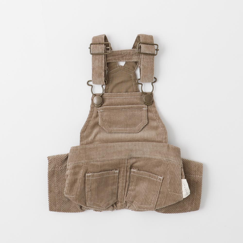 コーデュロイオーバーオール