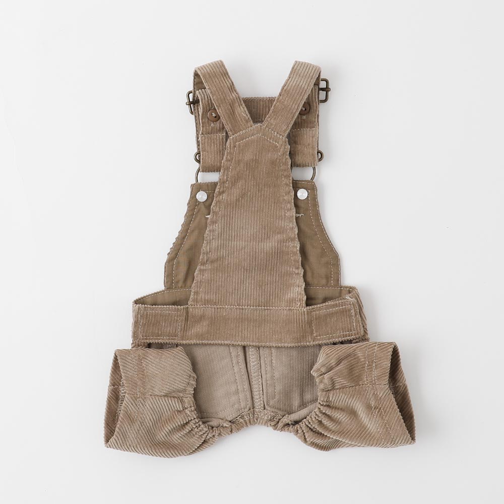 コーデュロイオーバーオール