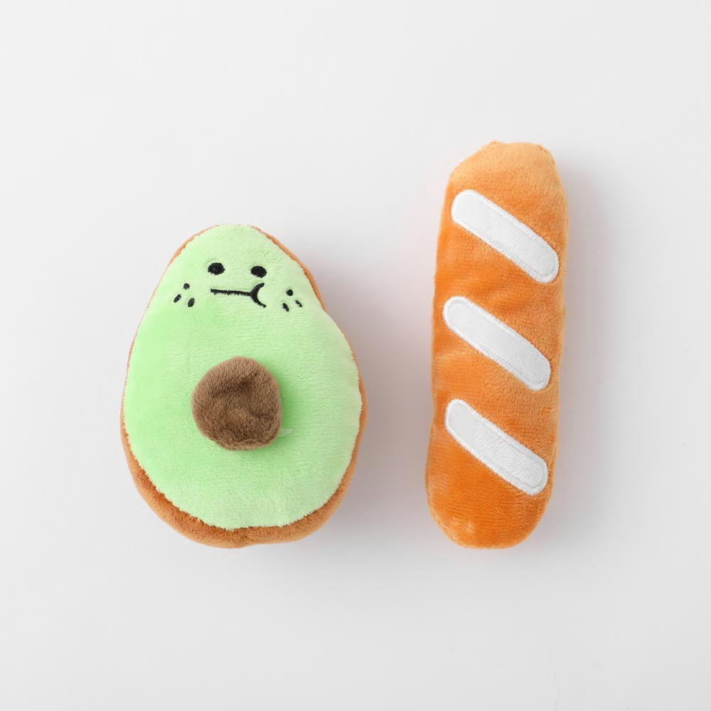 アボカドとパンのおもちゃ