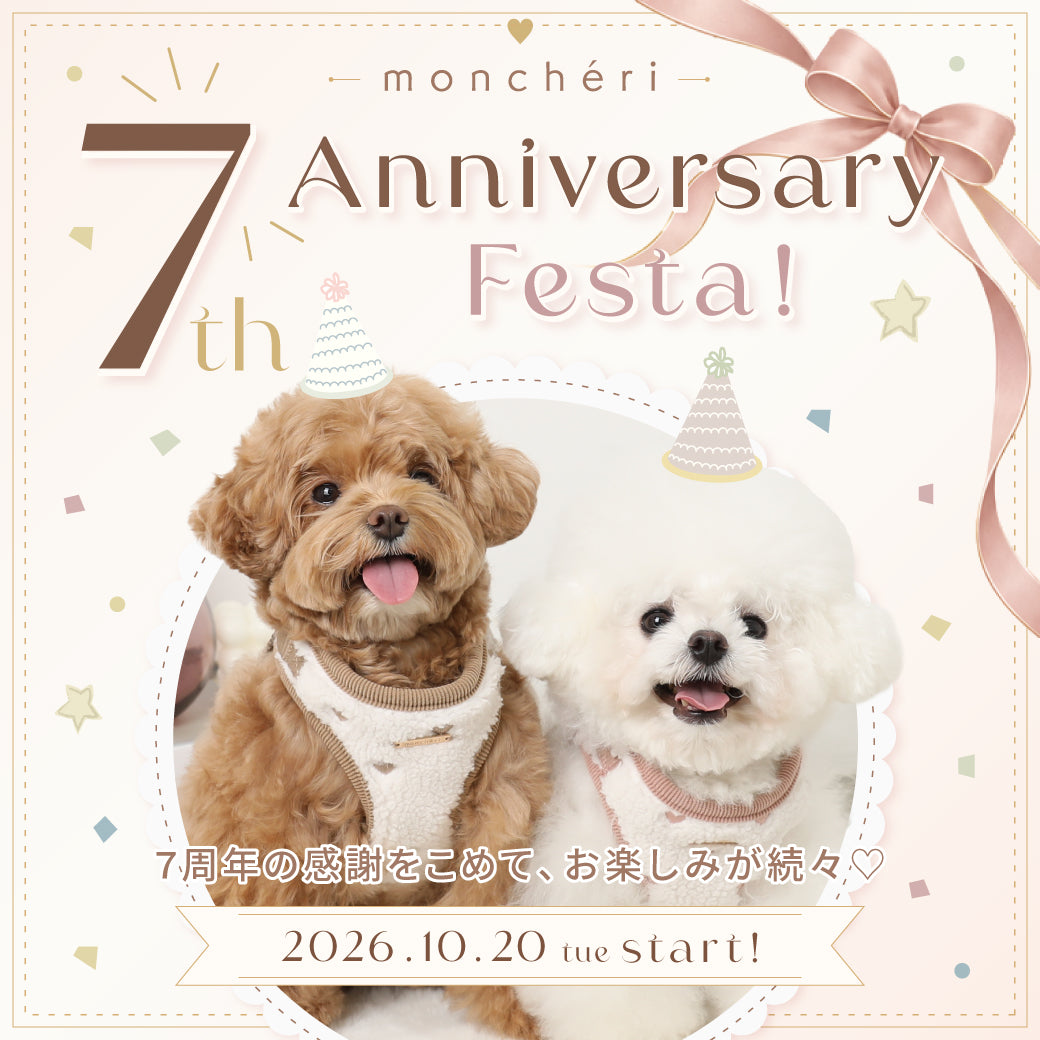 moncheri 7th anniversary festa!