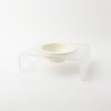 Acrylic Clear Base Food Bowl