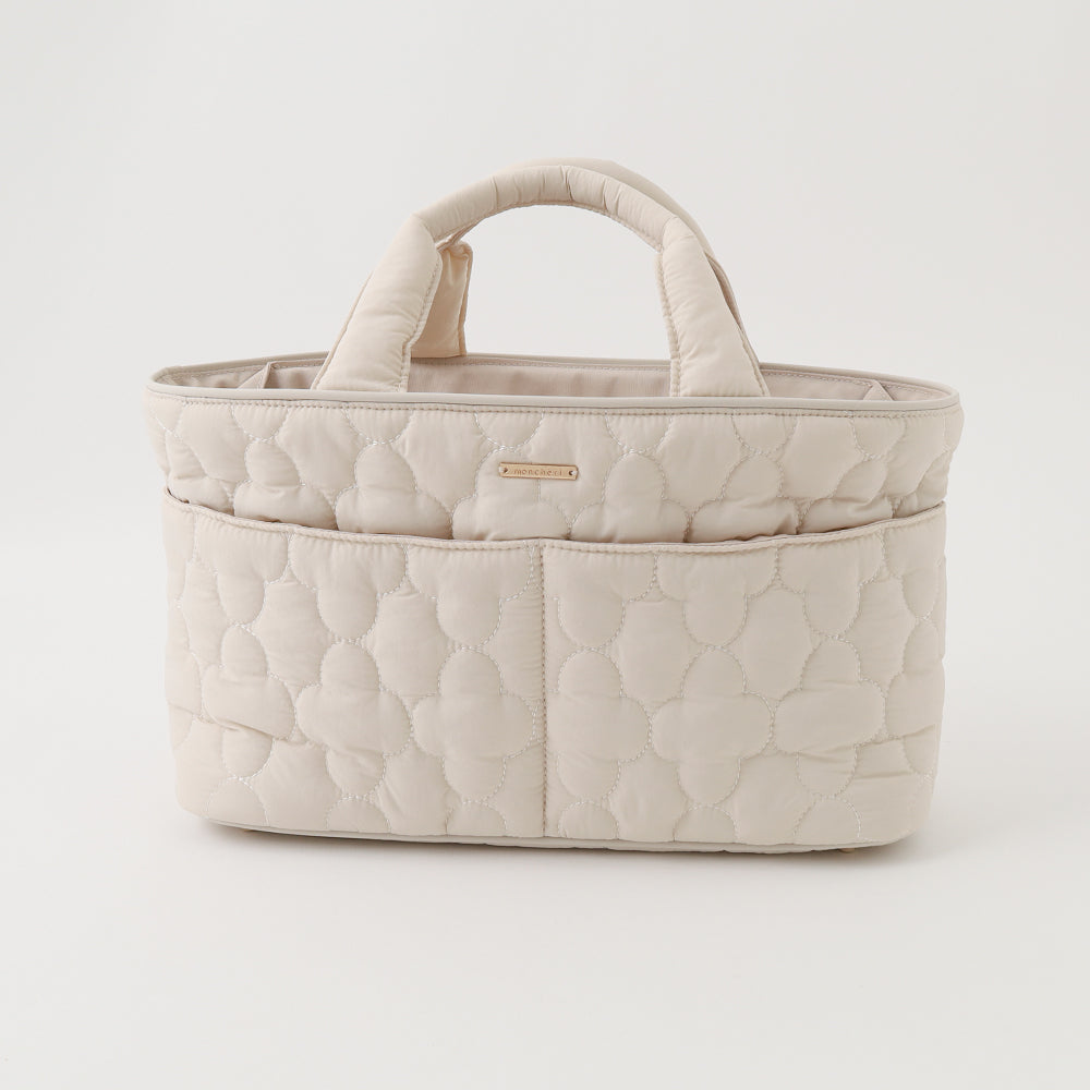 花卉绗缝3way外出包