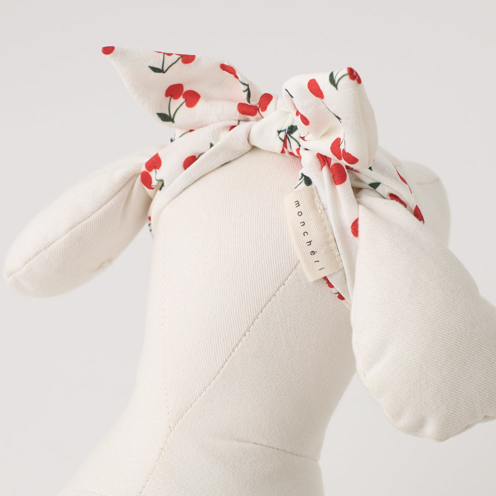 cherry pet hair bandana