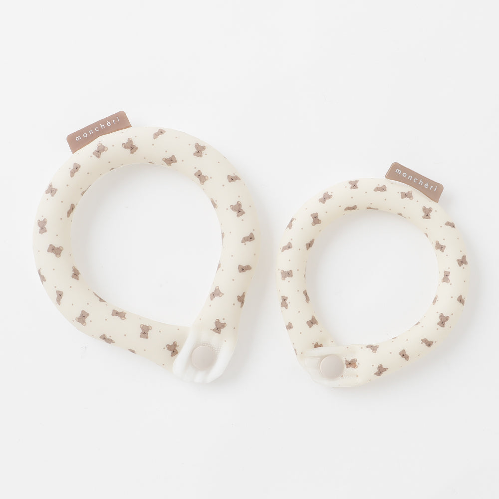 エコひんやりくまさん柄ネックリング Sサイズ