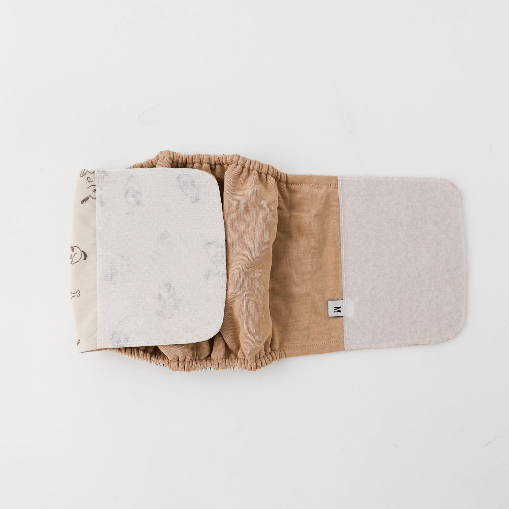 Dog pattern manners belt